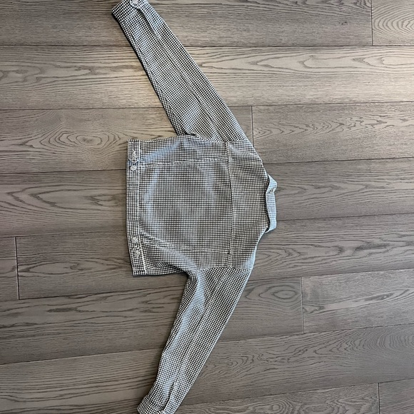 Cropped Zara Plaid Jacket - Picture 2 of 3